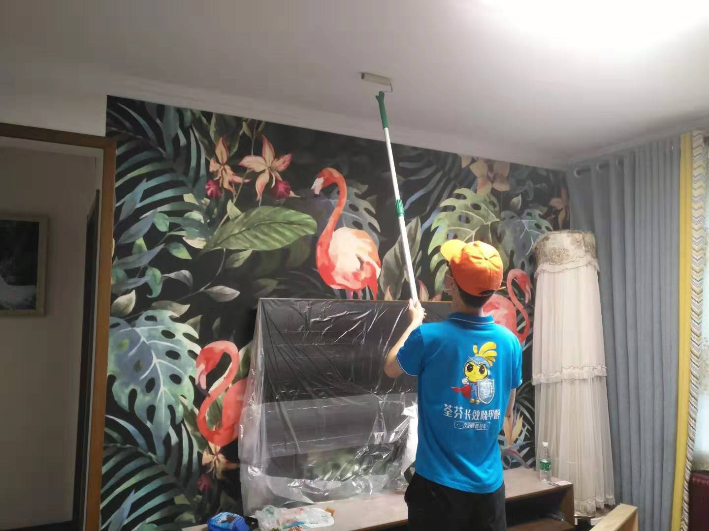 客廳頂面滾筒全方位施工 客廳頂面滾筒全方位施工