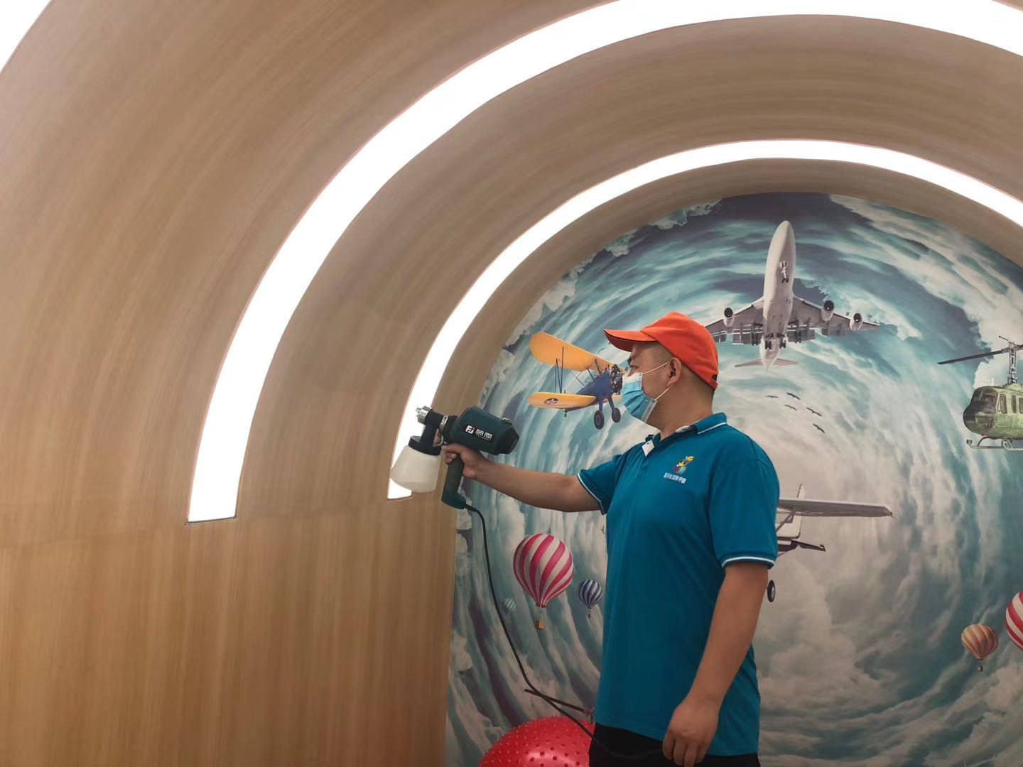 幼兒園墻壁除甲醛噴涂 幼兒園墻壁除甲醛噴涂