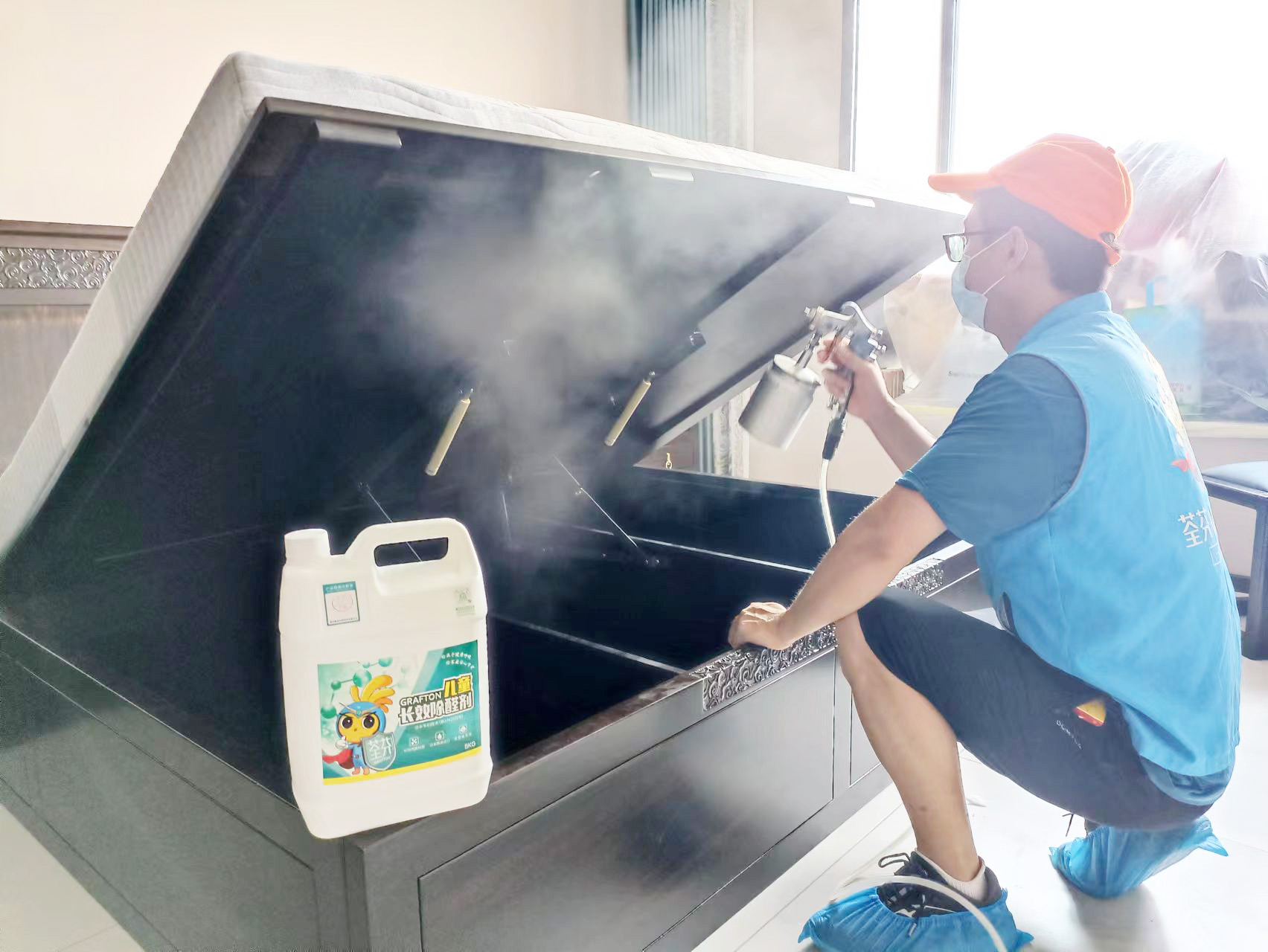 床架噴槍精細化噴涂治理 床架噴槍精細化噴涂治理